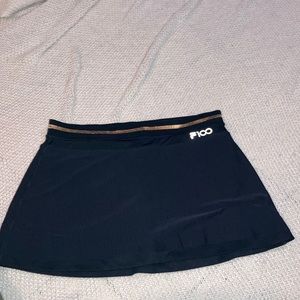 Fila Black Tennis Skirt